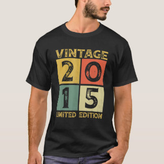 8歳の誕生日プレゼント レトロ 2015 限定 8歳向け Tシャツ