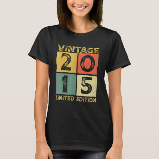 8歳の誕生日プレゼント 2015年限定 ヴィンテージ 8歳 Tシャツ
