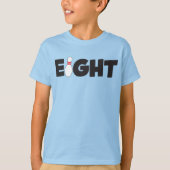 8歳の誕生日ボウリングTシャツ 子供用 Tシャツ (正面)