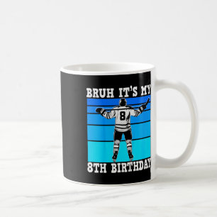 8歳の誕生日 アイスホッケー少年たち コーヒーマグカップ