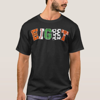 8歳の誕生日 スポーツ 誕生日パーティー 8歳 男の子 Tシャツ