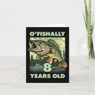8歳オフィッシャーマンオフィシャリ8魚釣り8thバート カード