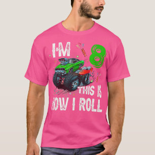 8歳ギフト8誕生日ボーモンスタートラックCa Tシャツ