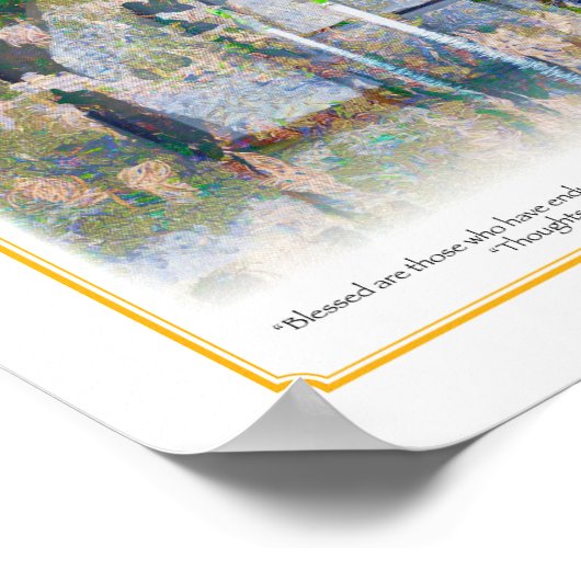 8段目サイズ8.5x11 ポスター (角)