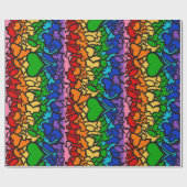 8熟レインボープライド角 ラッピングペーパー (フラット)