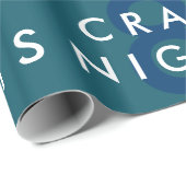 8熱狂するな夜ハヌカーの包装紙 ラッピングペーパー (ロールコーナー)