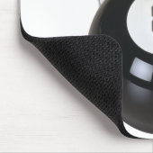 8球の後ろ マウスパッド (コーナー)