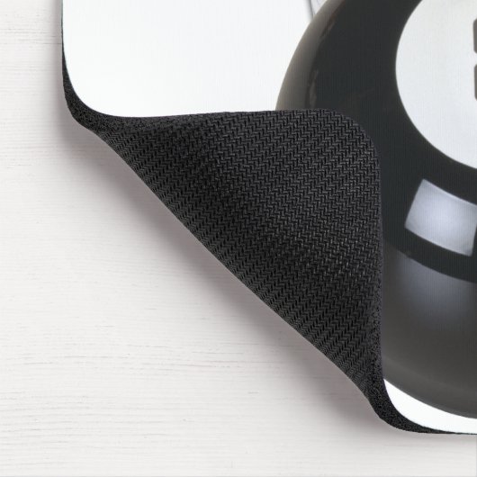 8球の後ろ マウスパッド (コーナー)