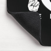 8球クールプールラバーデザイン女子男性へビリヤ マウスパッド (コーナー)