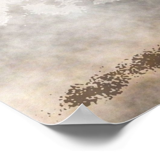 8球射撃、 発砲 ポスター (角)