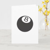 8球 カード (黄色い花)