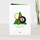 8球 カード (裏面)