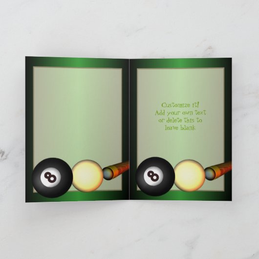 8球 カード (内部)