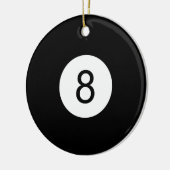 8球 セラミックオーナメント (左)