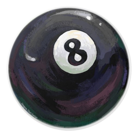 8球 セラミックノブ (正面)