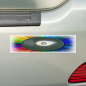 8球 バンパーステッカー (車上)