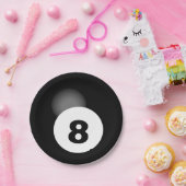 8球 ペーパープレート (パーティー)