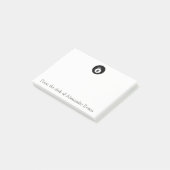 8球 ポストイット (アングル)