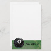 8球 便箋 (正面/裏面)