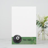 8球 便箋 (スタンド正面)