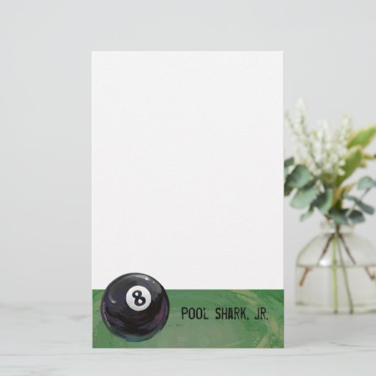 8球 便箋 (スタンド正面)