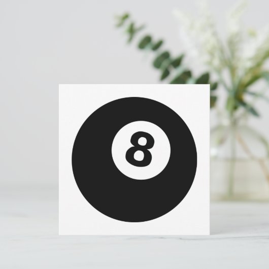 8球 招待状 (スタンド正面)