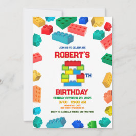 8番目の建築招待状、建物ブロック 招待状