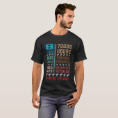 8番目の恐竜素晴らし生後 Tシャツ (正面フル)