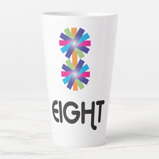 8番目 カフェラテマグ (正面)