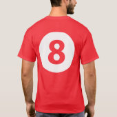 8番 Tシャツ (裏面)