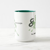 8秒簡単は?ブルライディングデザイン マグカップ (中央)