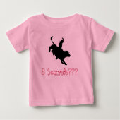 8秒？ ベビーTシャツ (正面)
