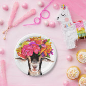 8紙プレートポセイザヤギ ペーパープレート (パーティー)