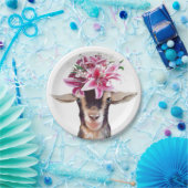 8紙プレートリリーザヤギ ペーパープレート (パーティー)