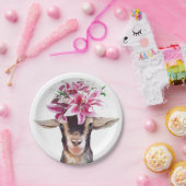 8紙プレートリリーザヤギ ペーパープレート (パーティー)