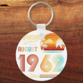 8素晴らし月から60歳の誕生日ギフト キーホルダー (正面)