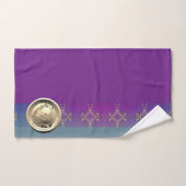 8結婚周年記念メダルエンブレムタオル バスタオルセット (ハンドタオル)