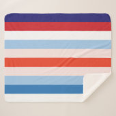 8色の組み合わせ シェルパブランケット (正面(横))