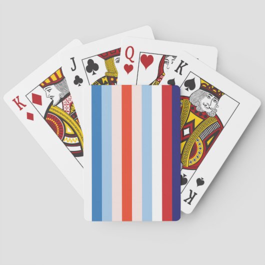 8色コーディネート トランプ (裏面)