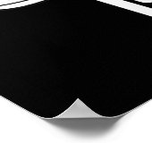 8誕生日バスケットボールおもしろい選手8歳 ポスター (角)