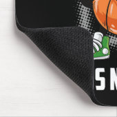 8誕生日バスケットボール選手おもしろい8歳キッド マウスパッド (コーナー)