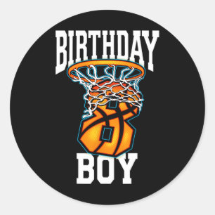 8誕生日バスケットボール8歳キッズギフト1 ラウンドシール
