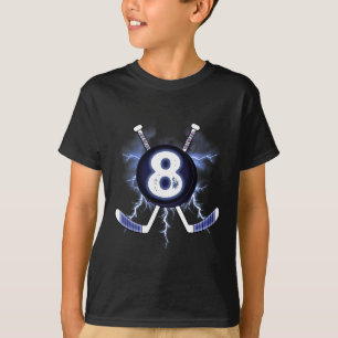 8誕生日 – アイスホッケー8歳のギフト Tシャツ