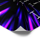 8豊かさと成功のための肯定 ポスター (角)