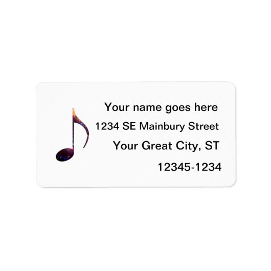 8音星雲1 ラベル (正面)