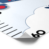 8飛んでいるx 44の航空機保の成長グラフ! ポスター (角)