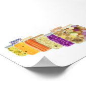 #8食品缶詰ジャース ポスター (角)