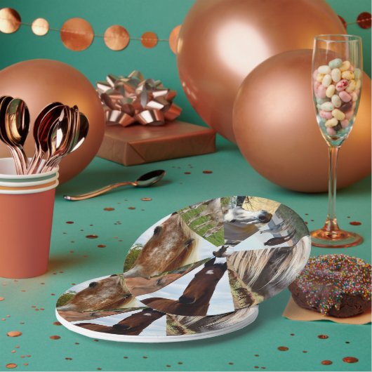 8馬三角形、紙誕生日プレート ペーパープレート (複数)