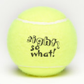 80おもしろいだから80感動的誕生日 テニスボール (裏面)