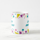 80おもしろい代スラングの母の日  コーヒーマグカップ (中央)